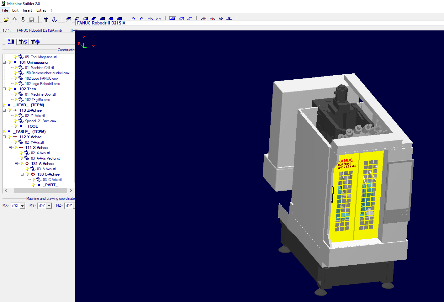 Phần mềm thiết lập máy trên hypermill (Hyper buil machine cnc)
