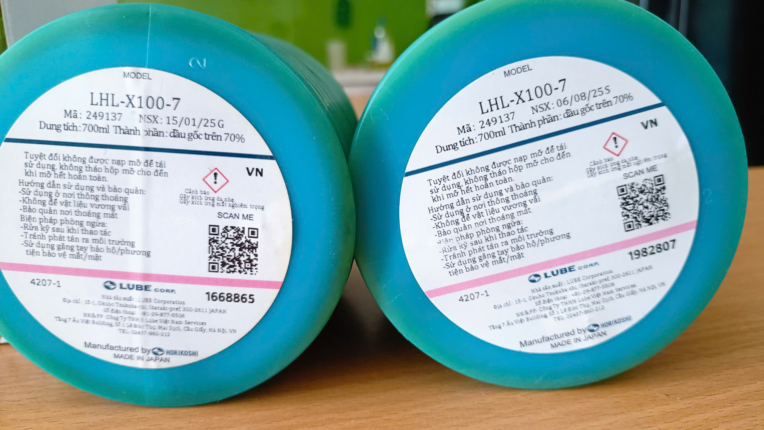 Mỡ Lube LHL-X100-7